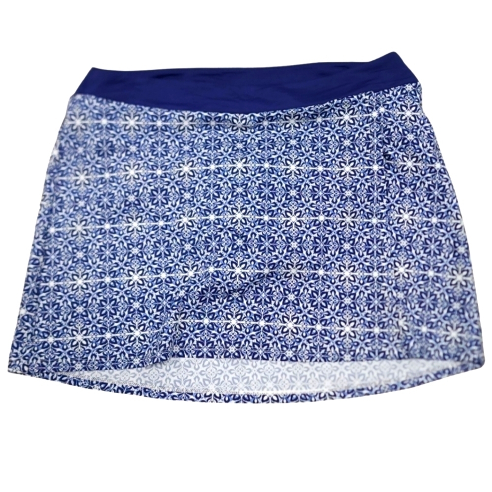 Cabana Life x Talbots Mosaic Swim Skirt Nwt Sz L - Picture 2 of 7